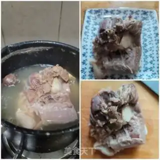 Make White lamb cut step 3