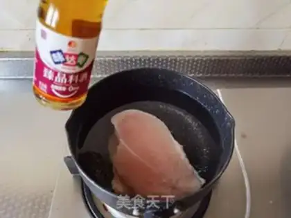 Make Spasm chicken gravy step 1