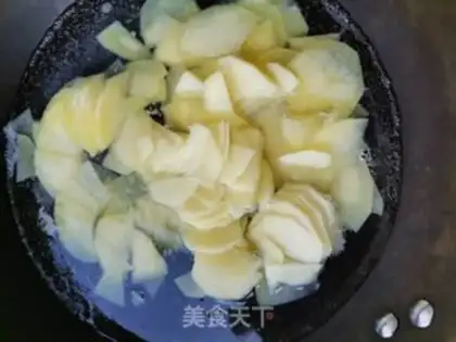 Make Fried potato chips step 1