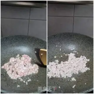Make Meat and bamboo step 1