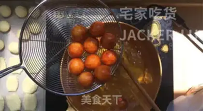 Make Bubble potato balls step 13