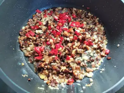 Make Frozen gravy sauce step 7
