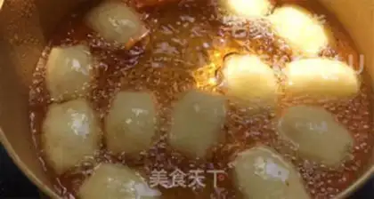 Make Bubble potato balls step 14