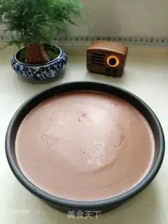 Make Chocolate mousse cake step 24