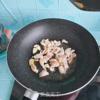 Make Chicken chest fried cucumber step 6