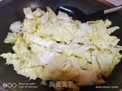 Make Soy-doved cabbage step 2