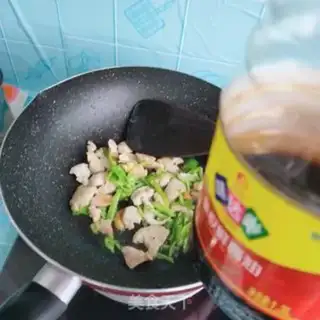 Make Chicken chest fried cucumber step 8
