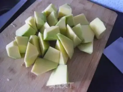 Make Curry pickles step 1