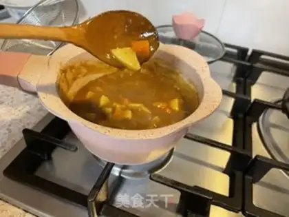 Make Curry pork step 4