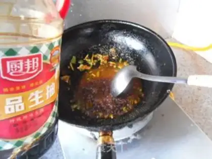 Make Curry pickles step 4