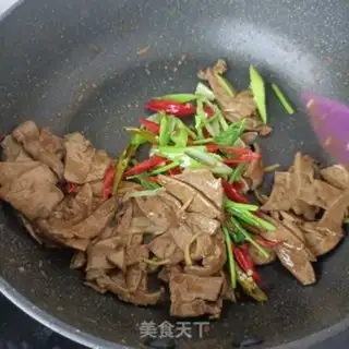 Make Pilla pepper fried liver step 17