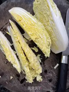 Make Cabbage fan step 1