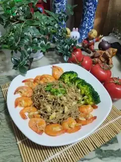 Make Shrimp pasta step 11