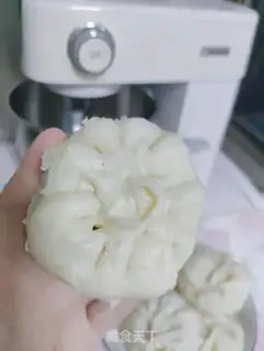 Make Fresh meat buns step 5