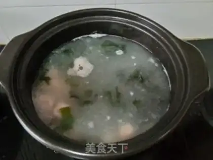 Make Shrimp dress with tofu soup step 3