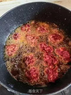 Make Fried meatballs step 2