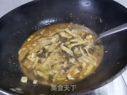 Make Tofu noodles step 1