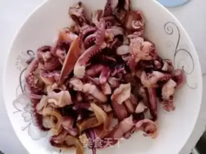 Make Pepper squid step 0