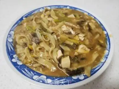 Make Tofu noodles step 2