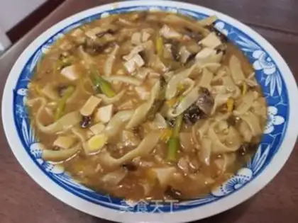 Make Tofu noodles step 3