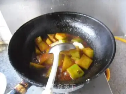 Make Curry pickles step 8