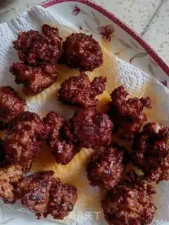 Make Fried meatballs step 4