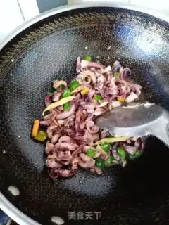 Make Pepper squid step 3