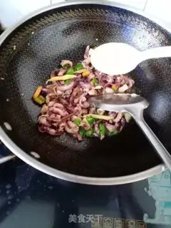 Make Pepper squid step 4