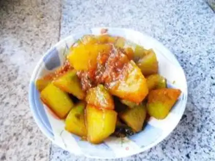 Make Curry pickles step 10