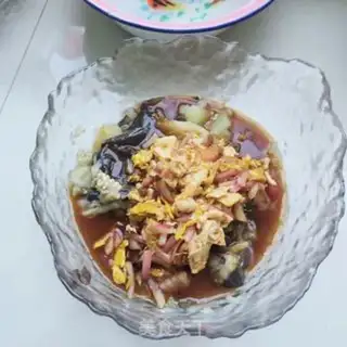 Make Egg sauce and eggplant steam potatoes step 9