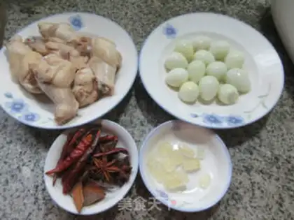 Make The chicken wings of quail eggs step 0