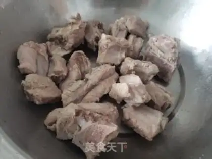 Make Red burn ribs step 1