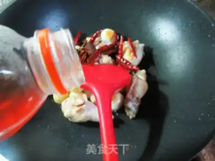 Make The chicken wings of quail eggs step 2