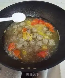 Make Beefball soup step 19