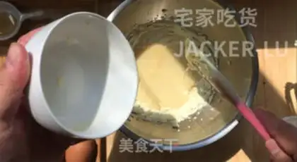 Make Milky pound cake step 4