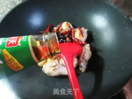 Make The chicken wings of quail eggs step 4