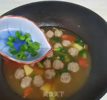 Make Beefball soup step 22