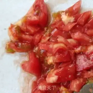 Make Tomato fried egg noodles step 2