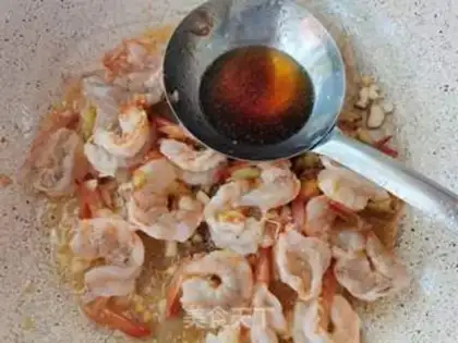 Make Peaches shrimp step 6