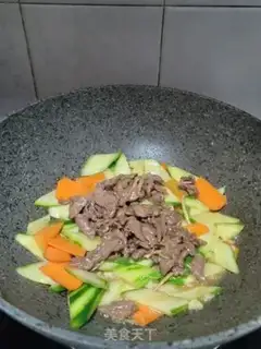 Make A cucumber carrot step 9