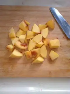 Make Peach candy step 0
