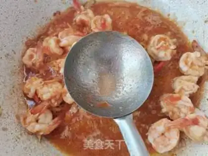 Make Peaches shrimp step 10