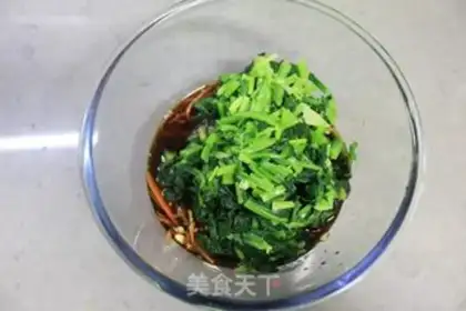 Make Spicy silver spinach step 5