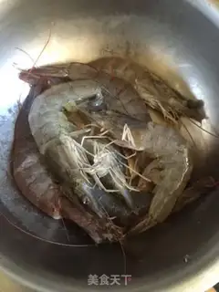 Make Garlic shrimp step 0