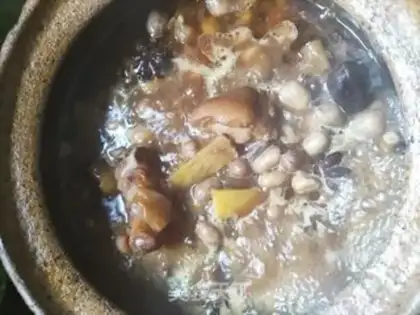 Make Red burning pig hoof step 8