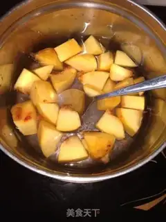 Make Peach candy step 2