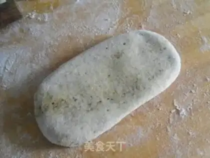Make Black sesame pancakes step 7