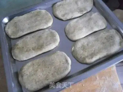 Make Black sesame pancakes step 8