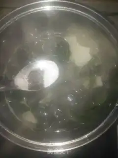 Make Poonmelon sea soup step 4