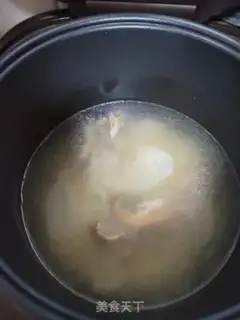 Make Roast chicken congee step 2